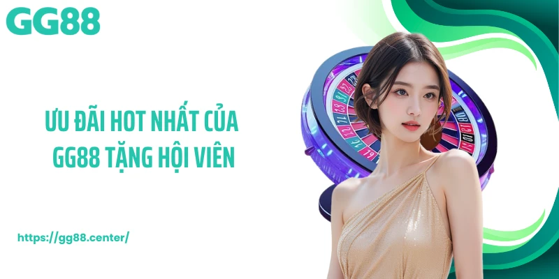 Ưu đãi hot nhất của GG88 tặng hội viên